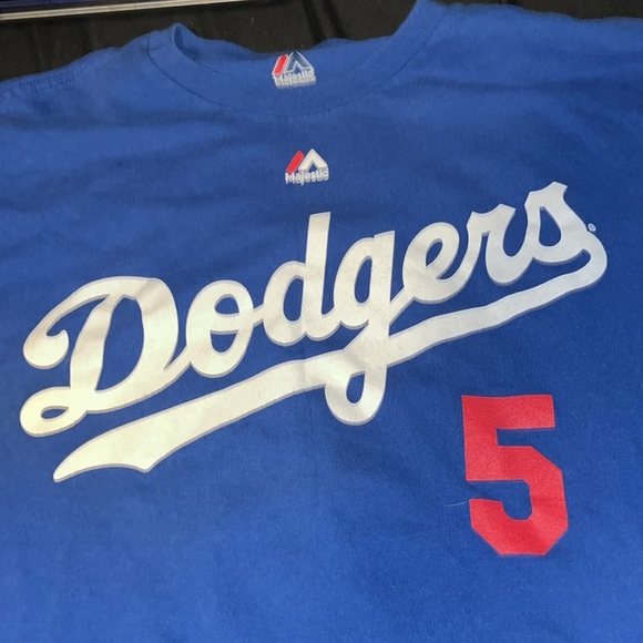 Los Angeles Dodgers Corey Seager T Shirt - Picture 2 of 6